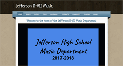 Desktop Screenshot of jr7music.com